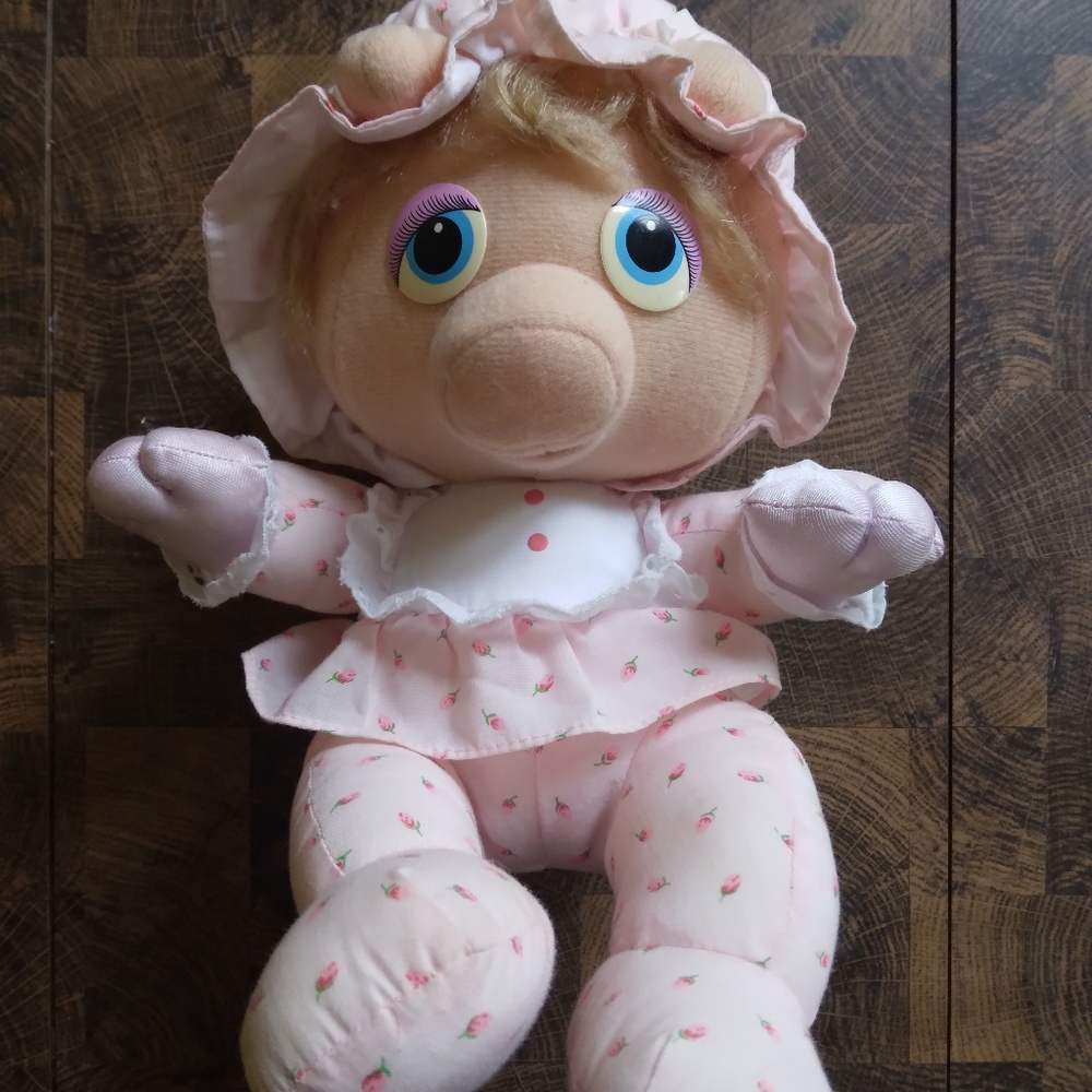 Vintage Miss Piggy Muppet Babies